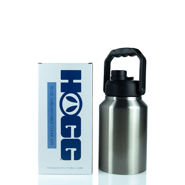 70oz Sublimatable Clear Jug Case (9 Units) | Clear