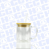 9oz SUBLIMATABLE GLASS COFFEE MUG GLITTER GLOBE CASE (25 UNITS)