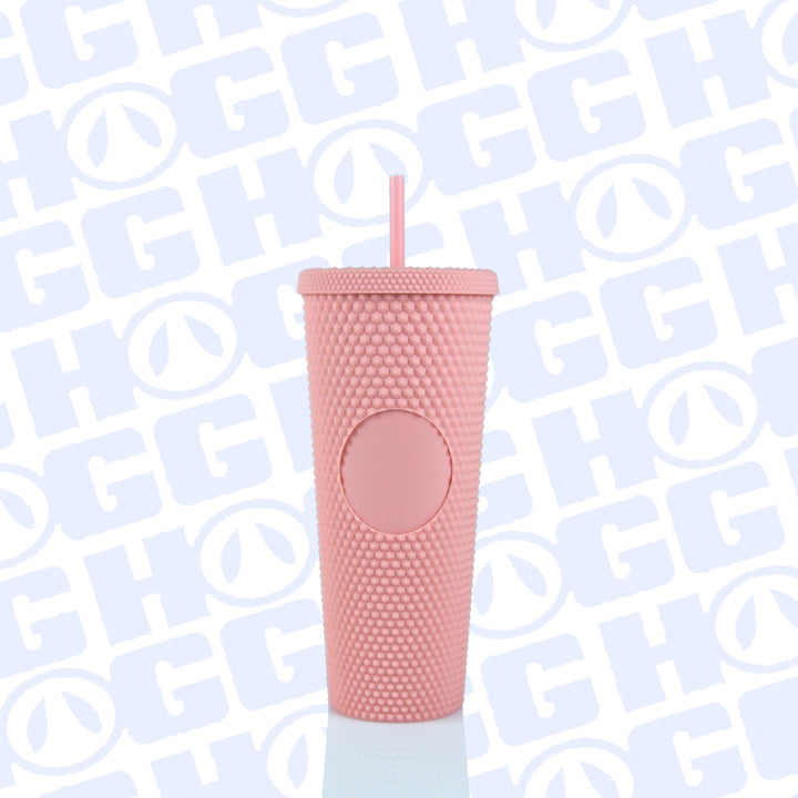 24oz Studded Tumbler Case (24 Units) - Pink