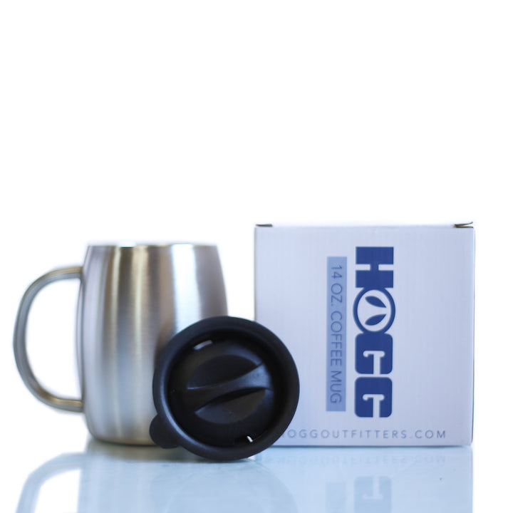 14oz Coffee Mug Case (25 Units) — Lid View