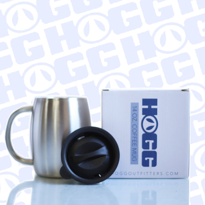 14oz Coffee Mug — Lid View