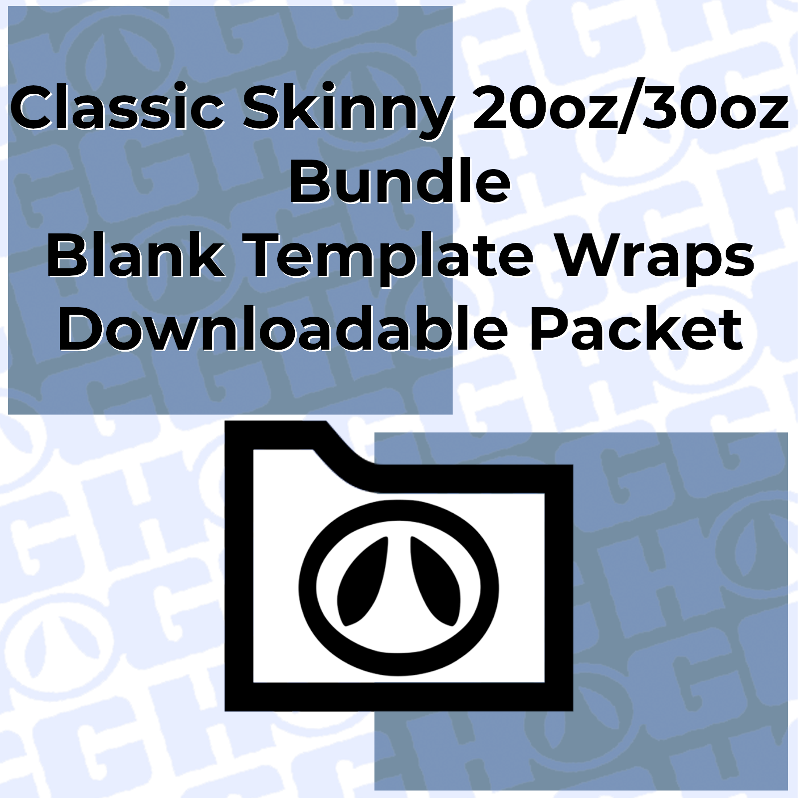 CLASSIC SKINNY 20oz & 30oz WRAP TEMPLATE BUNDLE