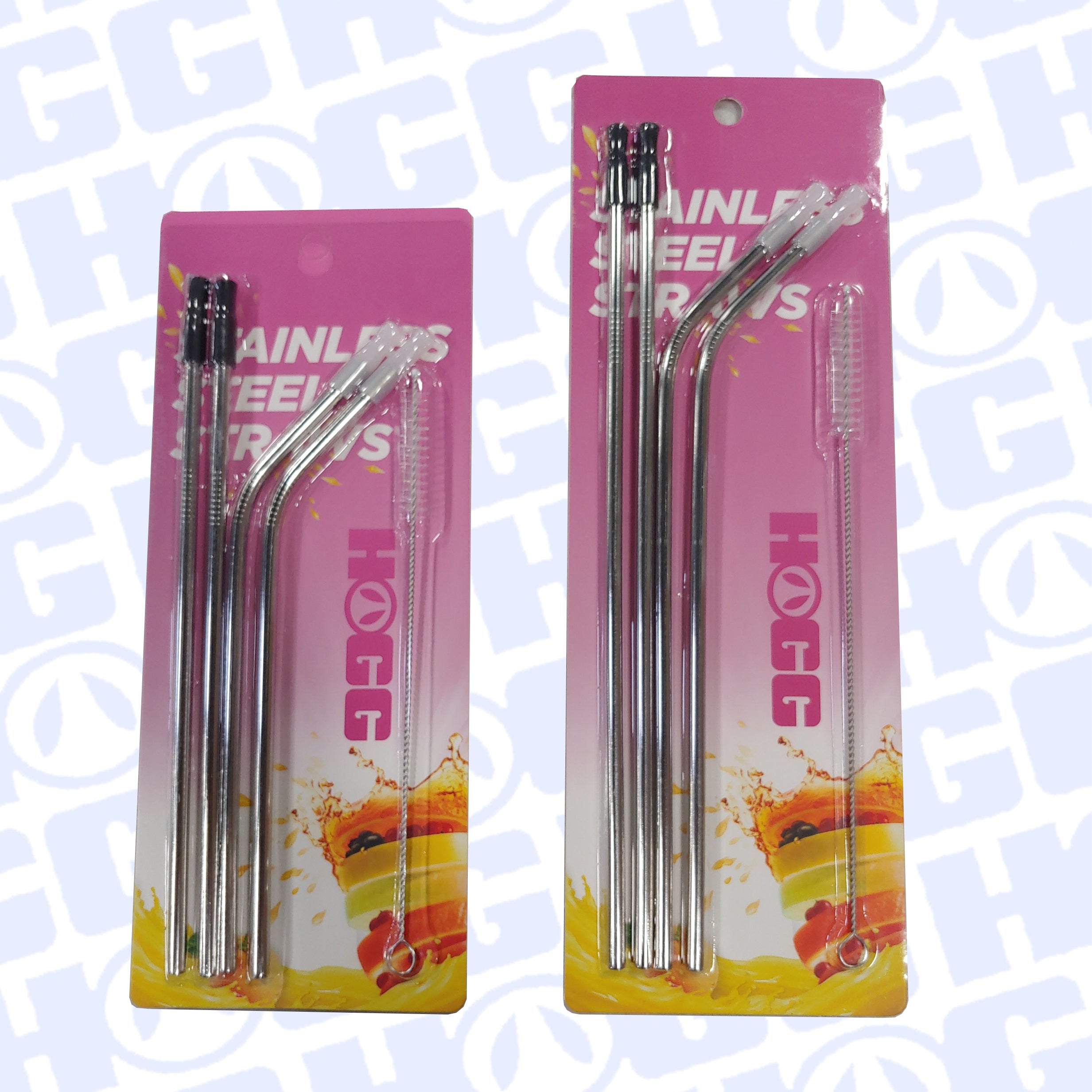 20oz OR 30oz STAINLESS STRAW SETS w/ SILICONE TOPS