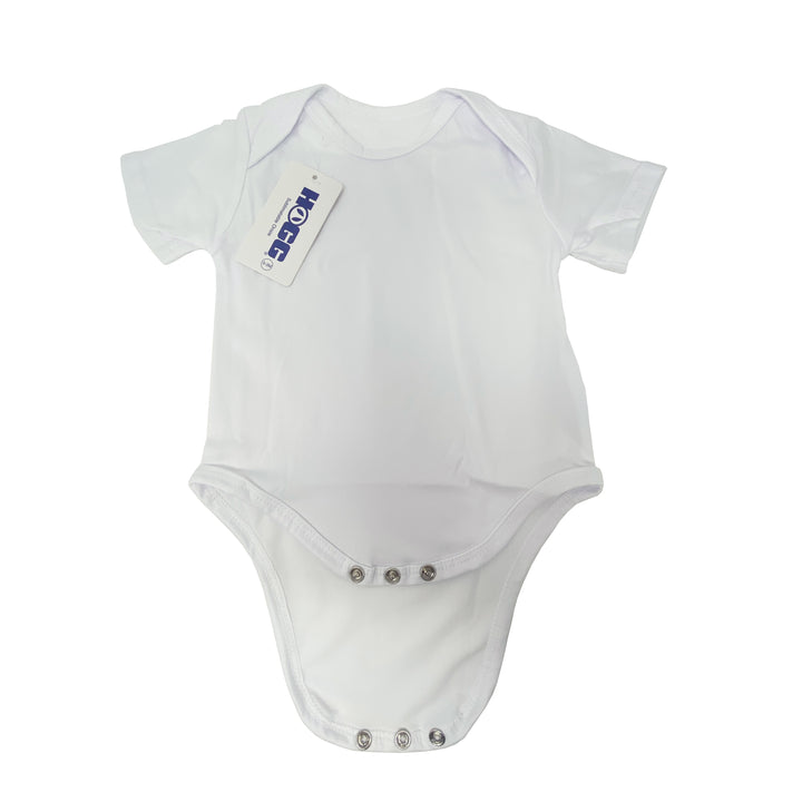 Sublimatable Onesie - front view | sublimatable apparel blank