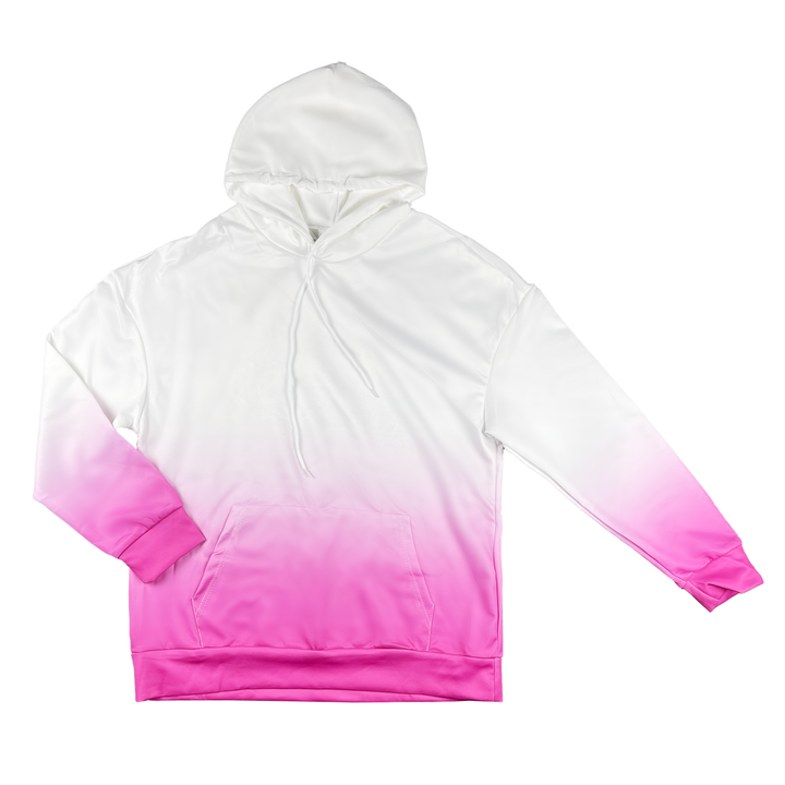 Sublimatable Hoodies - alternate angle | sublimatable apparel blank