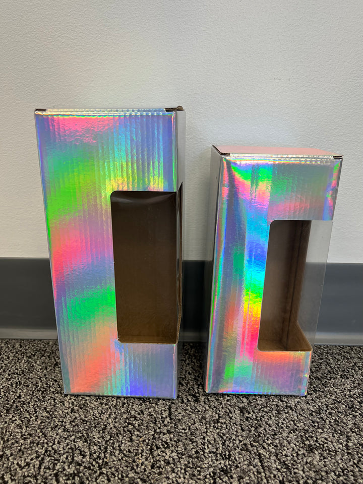 Metallic Gift Box for 20/30 Modern Curve/ Modern Curve Duo - detail view | custom tumbler gift box