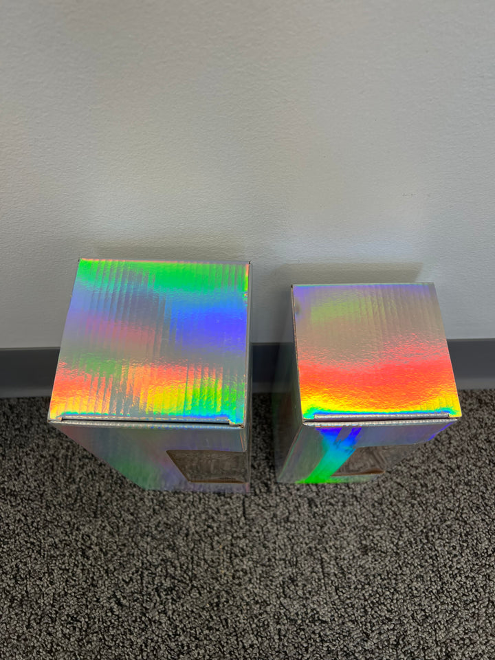 Metallic Gift Box for 20/30 Modern Curve/ Modern Curve Duo - alternate angle | custom tumbler gift box