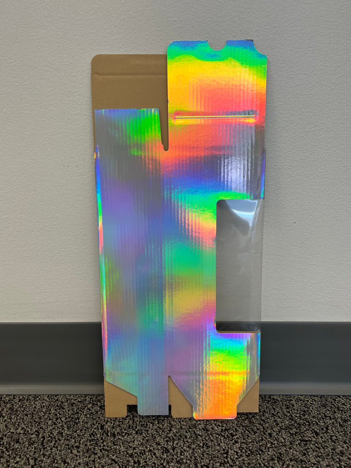 Metallic Gift Box for 20/30 Modern Curve/ Modern Curve Duo - side view | custom tumbler gift box