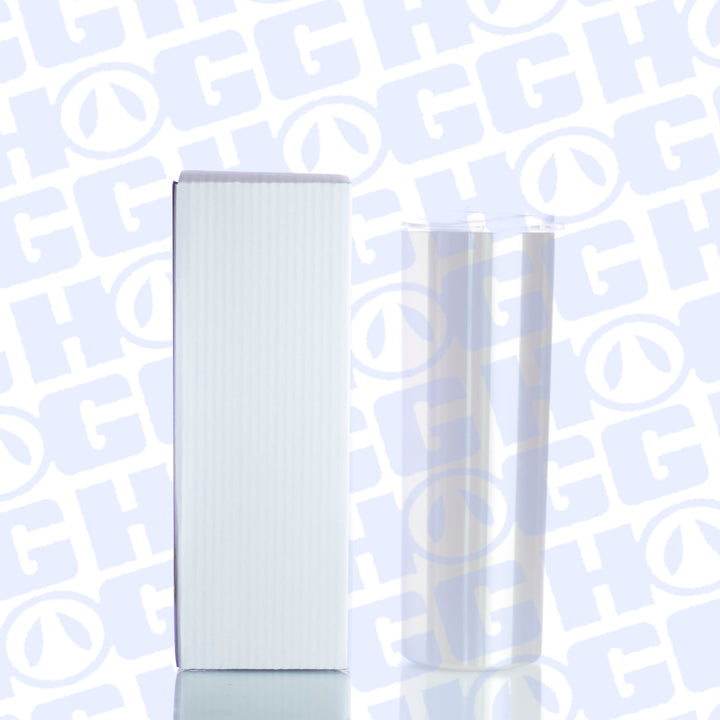 Blank Skinny Gift Boxes - detail view | custom tumbler gift box