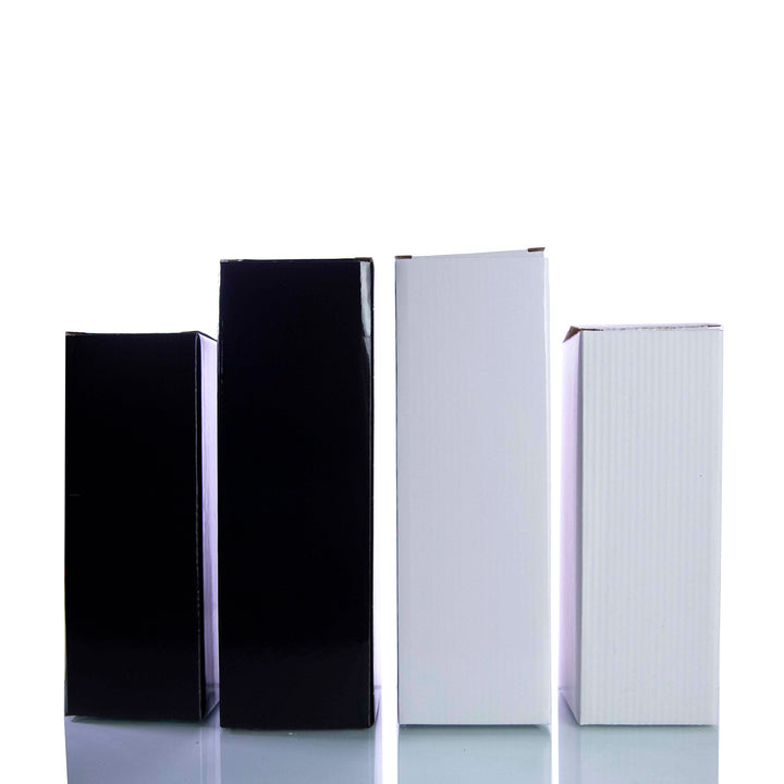 Blank Skinny Gift Boxes - custom tumbler gift box for custom drinkware gifts and retail packaging