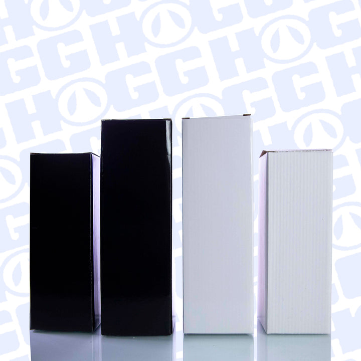 Blank Skinny Gift Boxes - front view | custom tumbler gift box