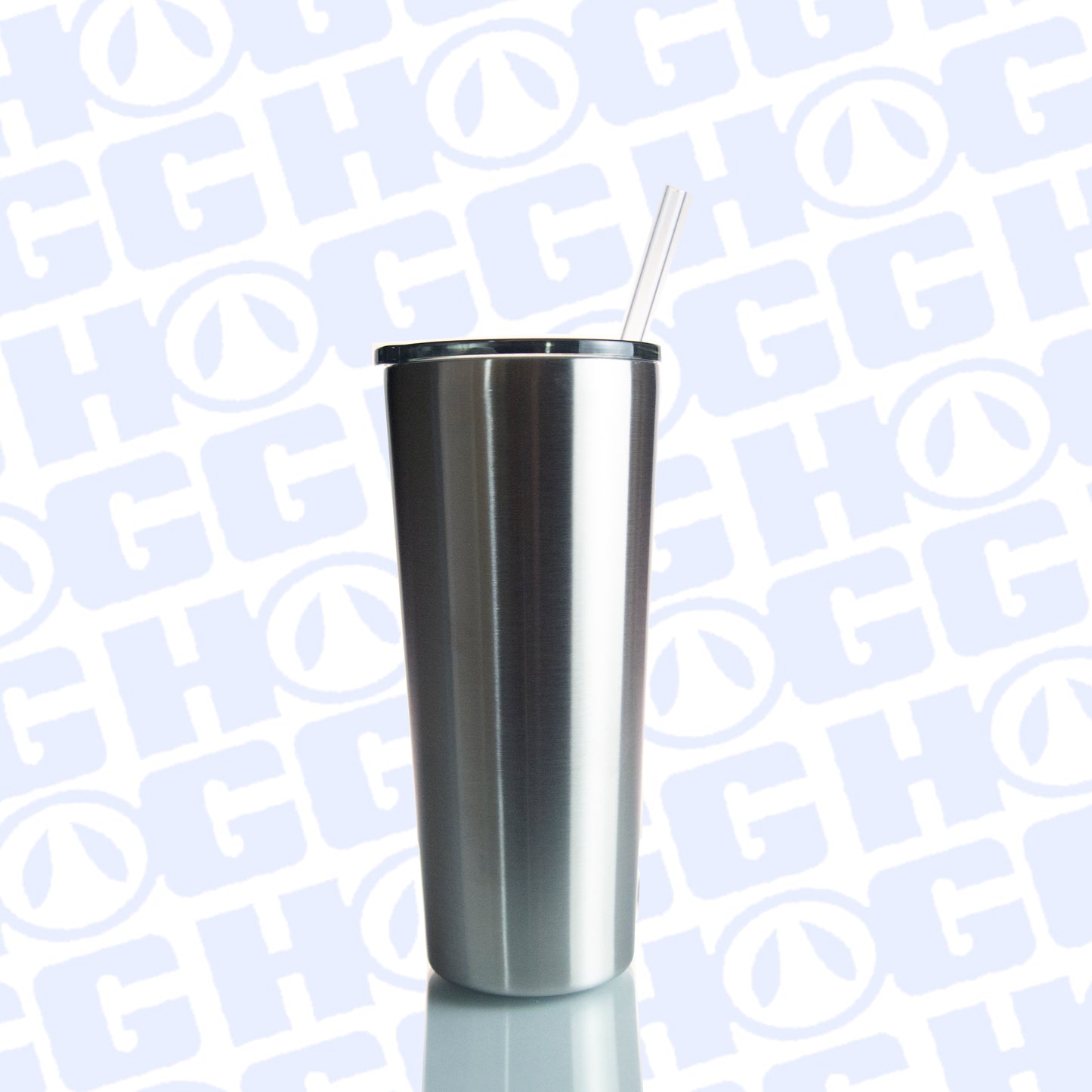 22oz SLIM TUMBLER W/ STRAW