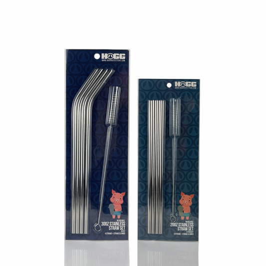 STAINLESS STEEL STRAW SET