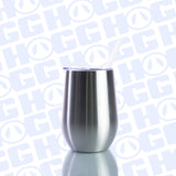 15oz STEMLESS WINE GLASS W/ SLIDING LID AND STRAW CASE (25 UNITS)