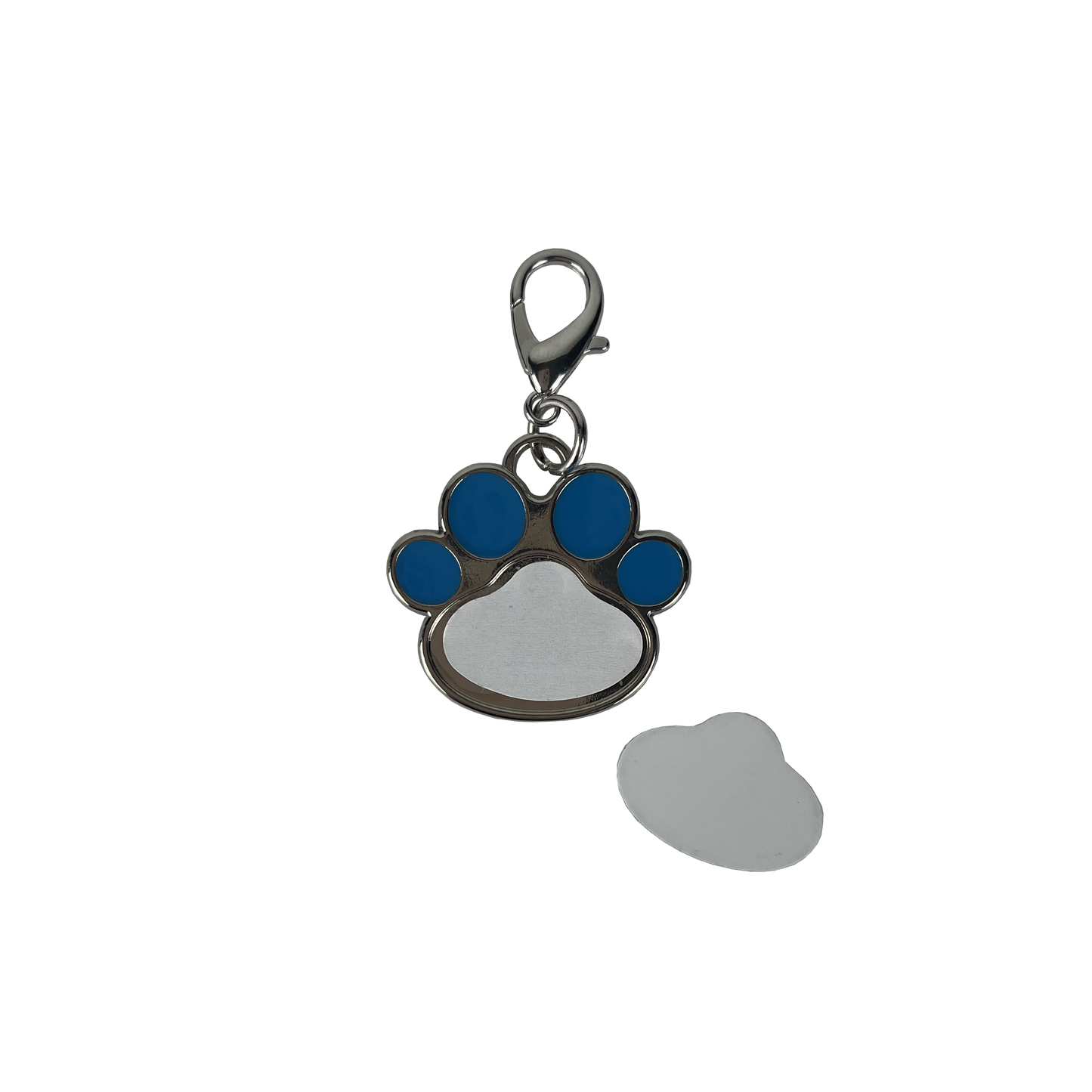 ***CLOSEOUT*** WHITE SUBLIMATABLE PAW PRINT TAG