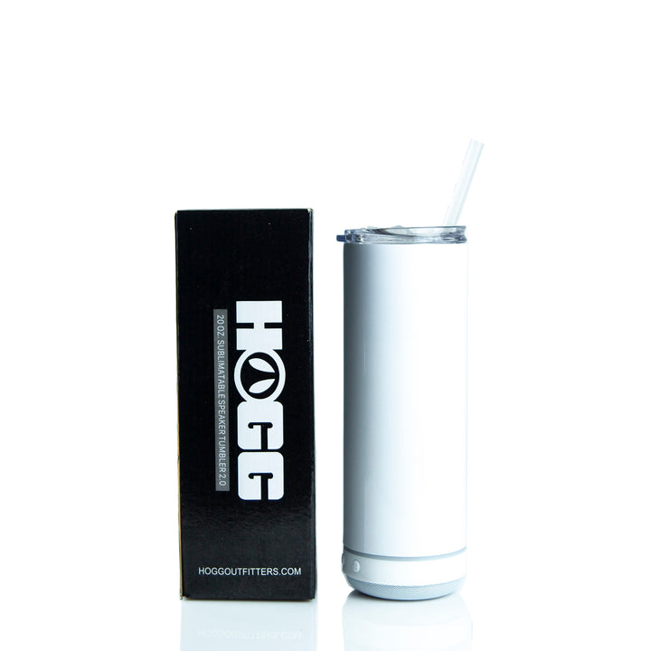 20oz Sublimatable Wireless Skinny Speaker Tumbler 2.0