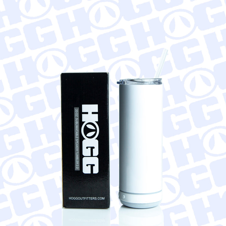 20oz Sublimatable Wireless Skinny Speaker Tumbler 2.0