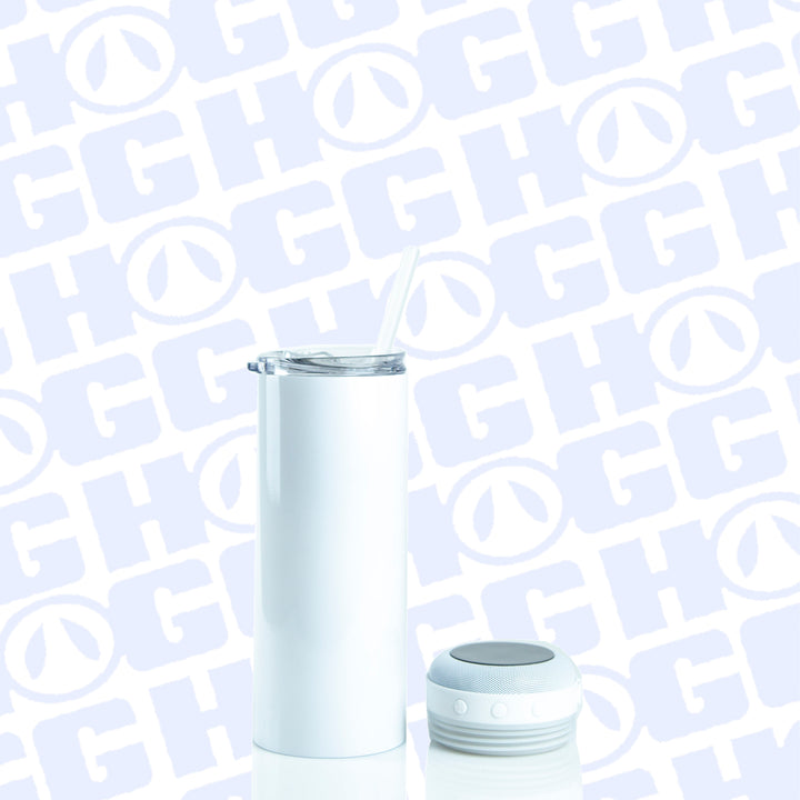 20oz Sublimatable Wireless Skinny Speaker Tumbler 2.0