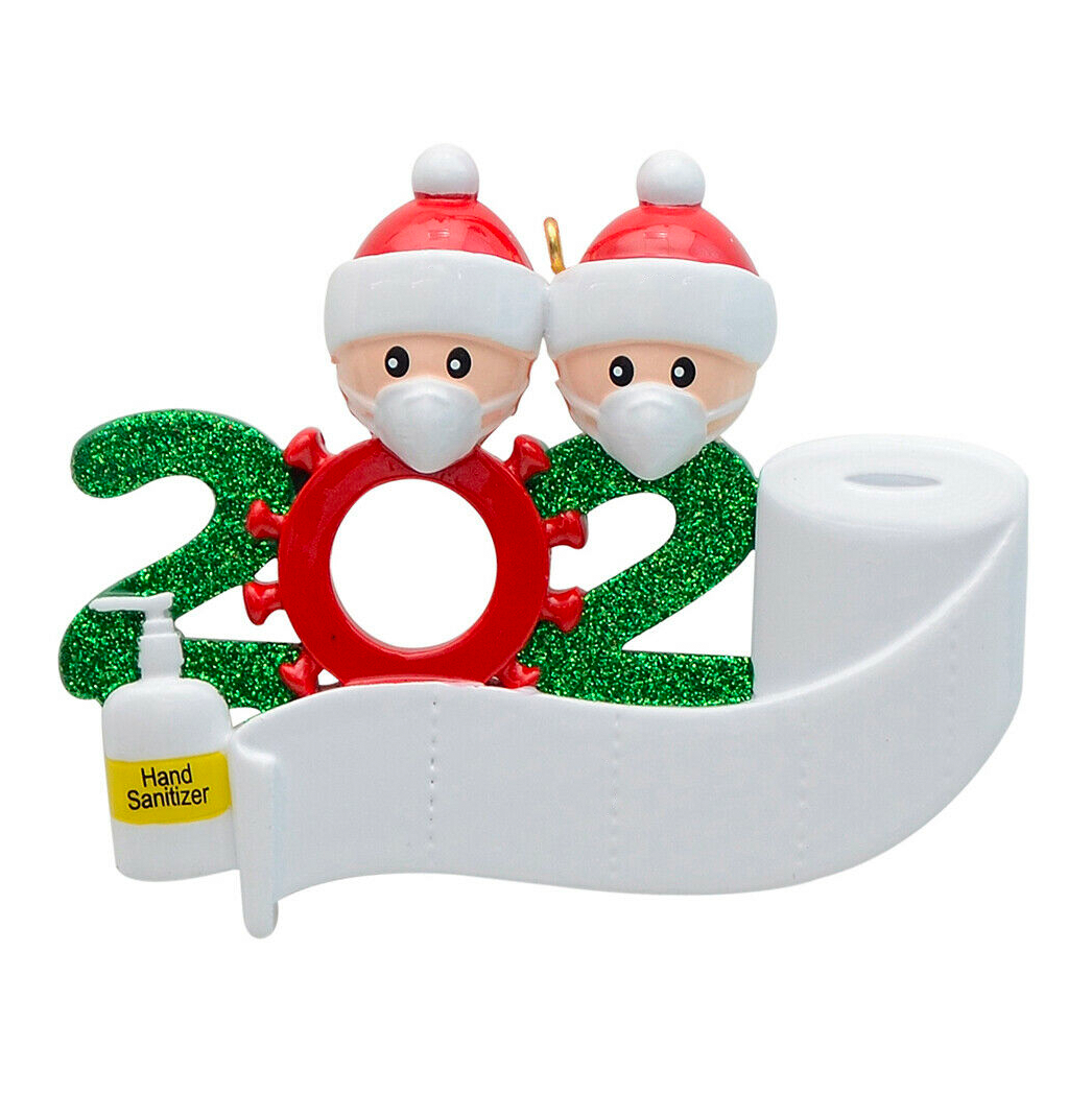 ***CLOSEOUT***  Holiday 2020 Covid-19 Ornaments