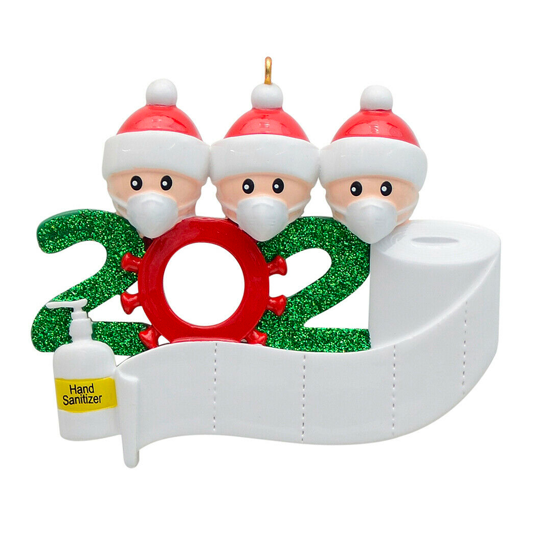 ***CLOSEOUT***  Holiday 2020 Covid-19 Ornaments