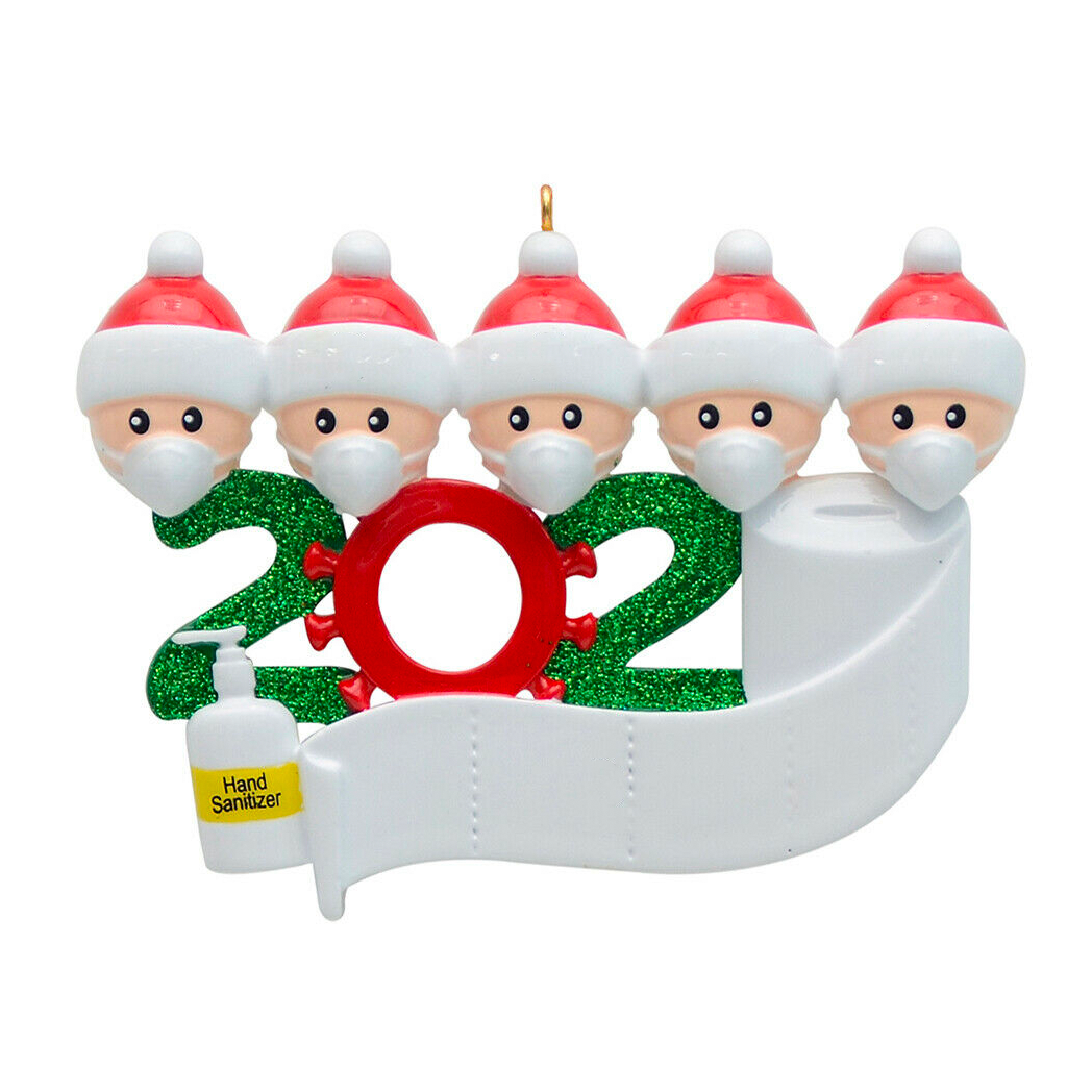 ***CLOSEOUT***  Holiday 2020 Covid-19 Ornaments