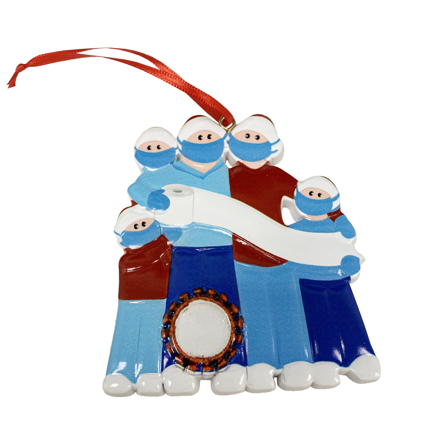 ***CLOSEOUT*** Covid-19 Ornaments - BLUE