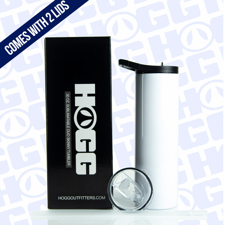 30oz Sublimatable Duo Skinny Tumbler