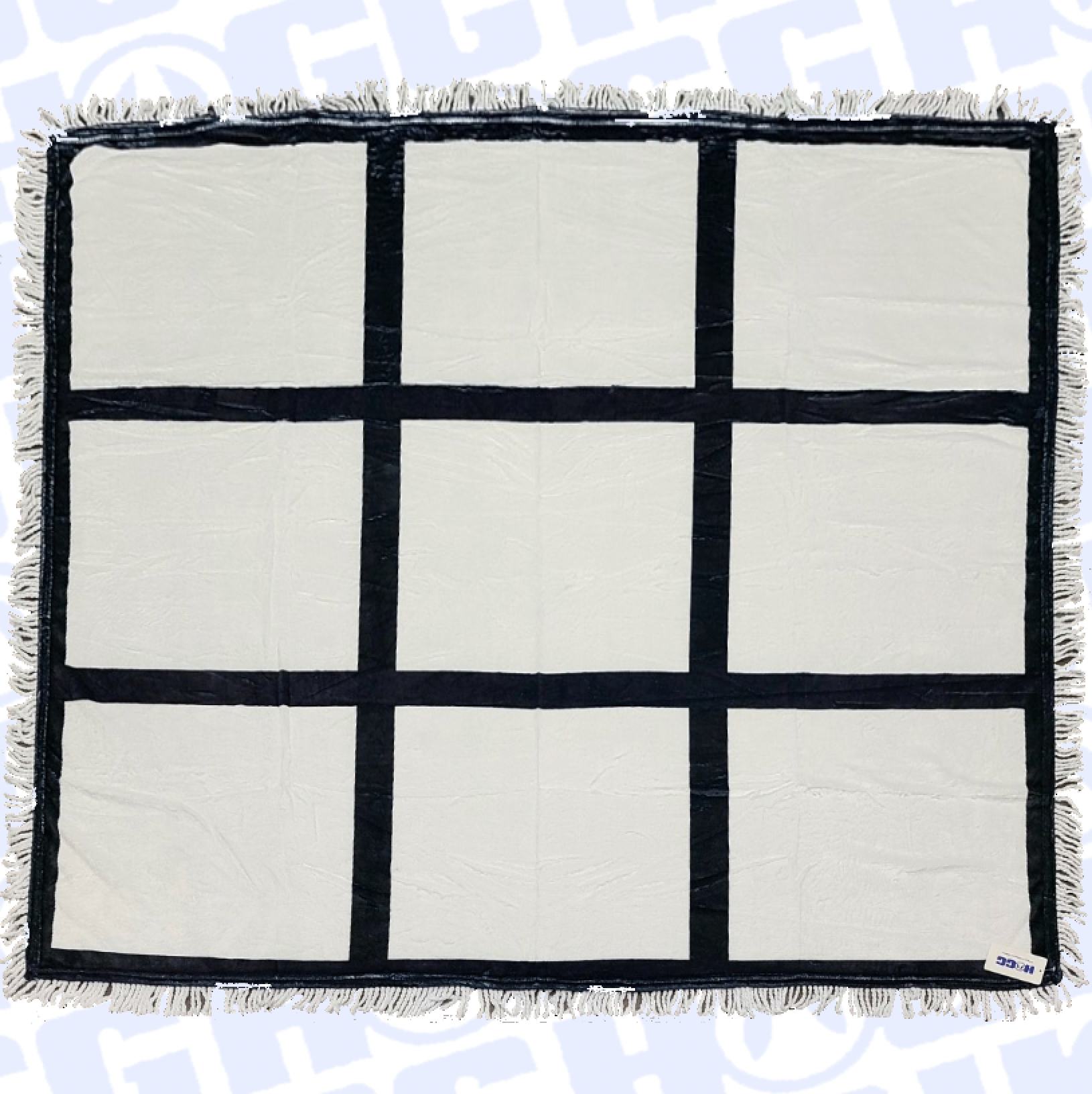 9-Panel Fleece Sublimation Blanket