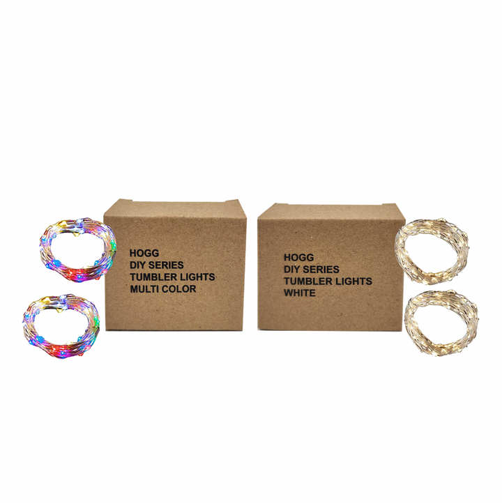 Hogg Diy Series - Tumbler Lights - Fairy String Lights - custom drinkware accessory