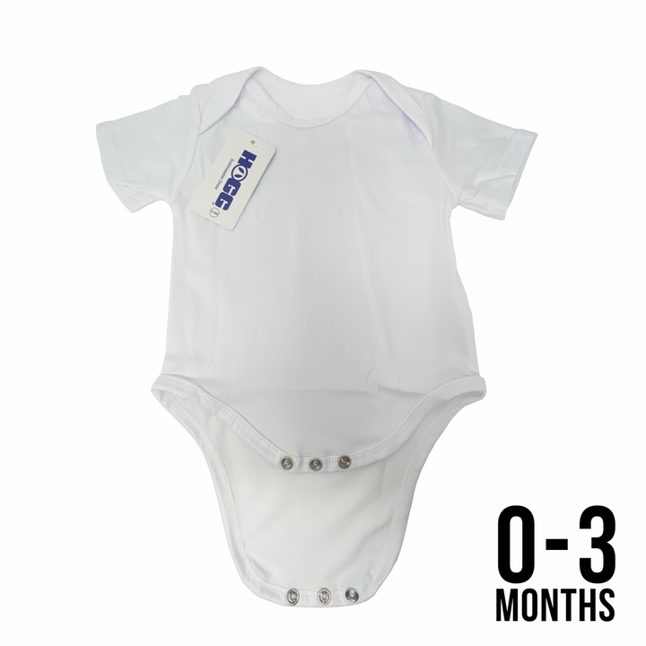 Sublimatable Onesie - detail view | sublimatable apparel blank