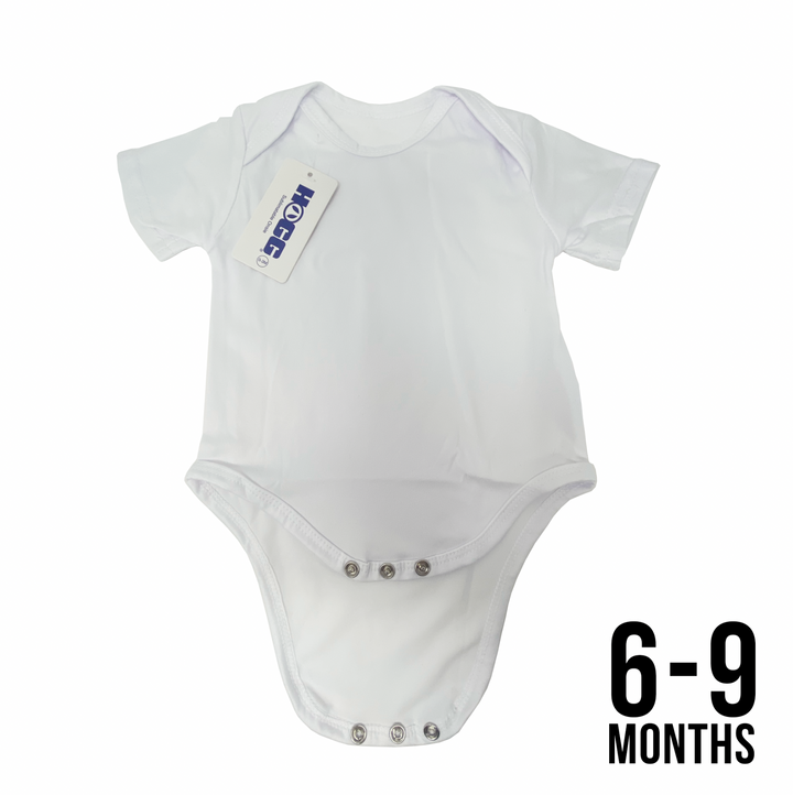 Sublimatable Onesie - alternate angle | sublimatable apparel blank