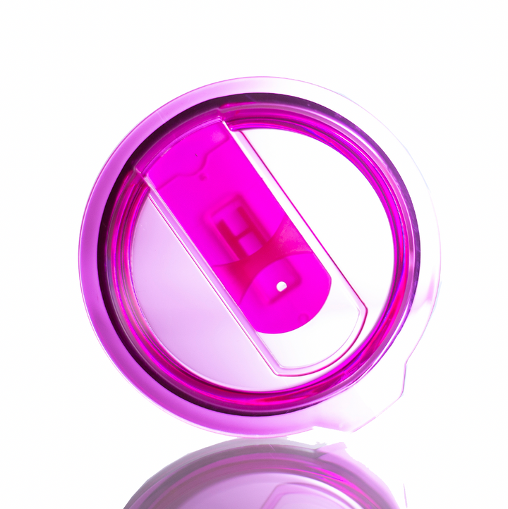 20oz, 24oz, and 30oz Replacement Lids Pink & Blue - scale reference | replacement tumbler lid