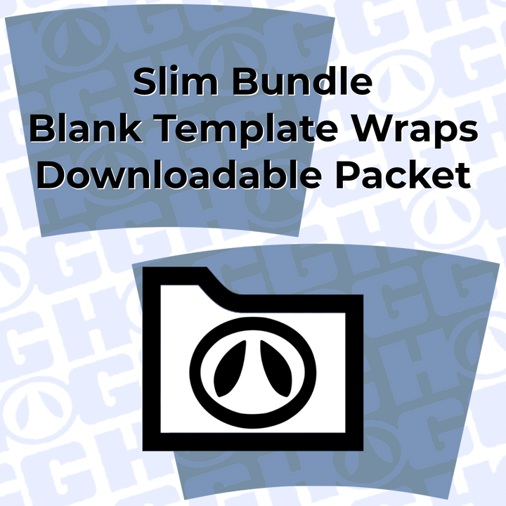 Slim Wrap Template Bundle | Flat Wrap Design