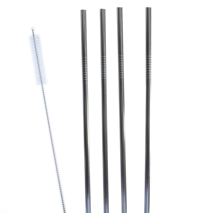 20oz or 30oz Straight Straw Set (4 Straws + 1 Cleaner) - drinkware straw accessory