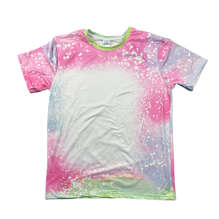 Sublimatable Bleached T-shirts - package view | sublimatable apparel blank
