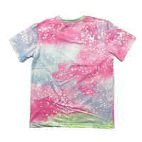 Sublimatable Bleached T-shirts - bottom view | sublimatable apparel blank