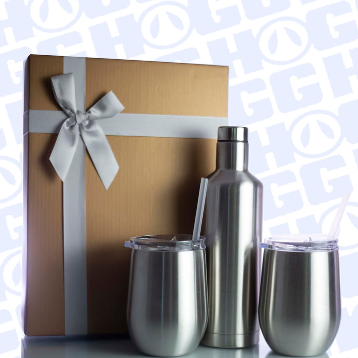 Wine Glass Gift Set - Amazing Gift! — STAINLESS STEEL