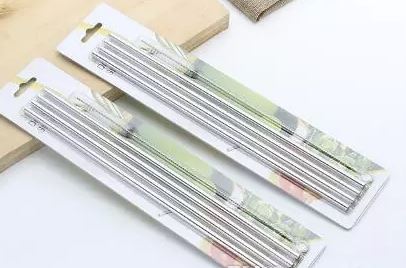 20oz or 30oz Straight Straw Set (4 Straws + 1 Cleaner) - front view | drinkware straw accessory